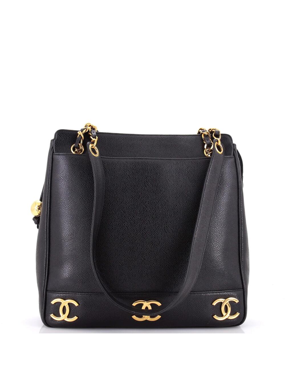 Chanel Vintage Metal Cc Shoulder Bag #301678C33B